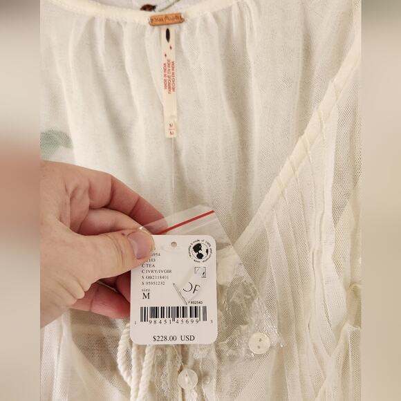 Free People Stevie Maxi Dress Sz Med Nwts - Picture 4 of 10